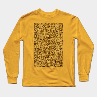 Retro Memphis Style Pattern Long Sleeve T-Shirt